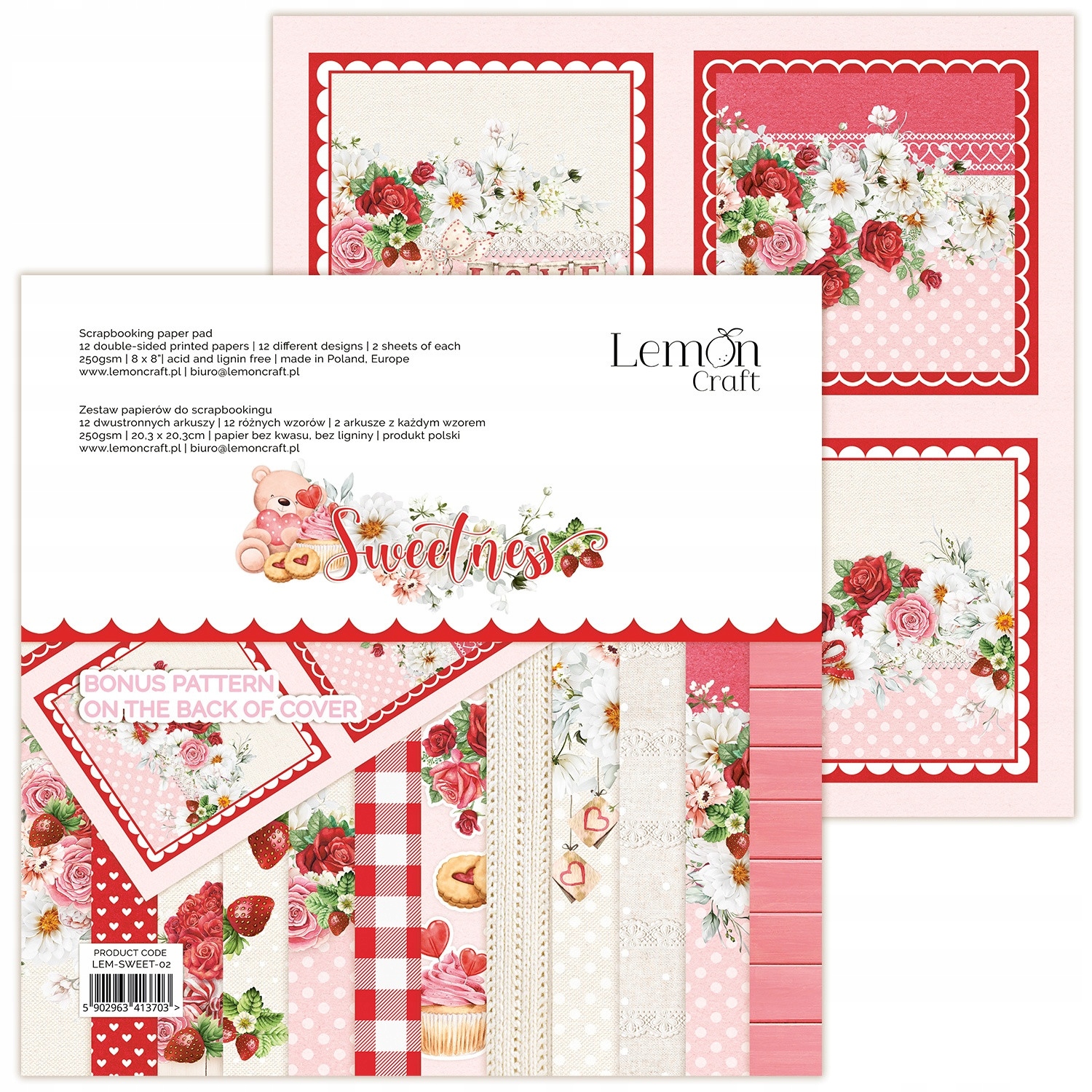 Papier do scrapbookingu Sweetness