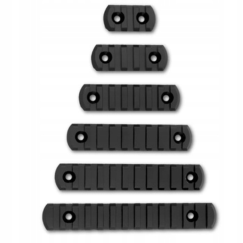 Shade Mount Zestaw szyn Picatinny 3/5/7/9/11/13 6 szt. (m-lok 20 mm)