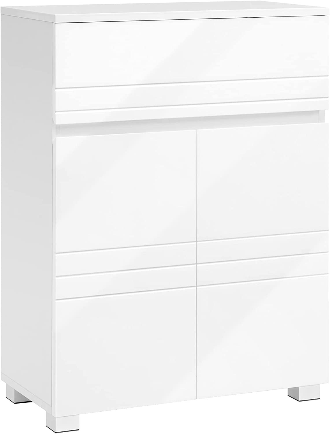 Komoda kúpeľňová skrinka biela veľká zásuvka 60 cm