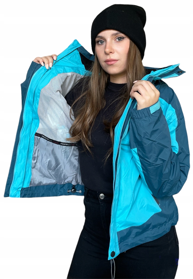 KURTKA NARCIARSKA 2w1 ZIMOWA POLAR 20000mem S Materiał dominujący poliester