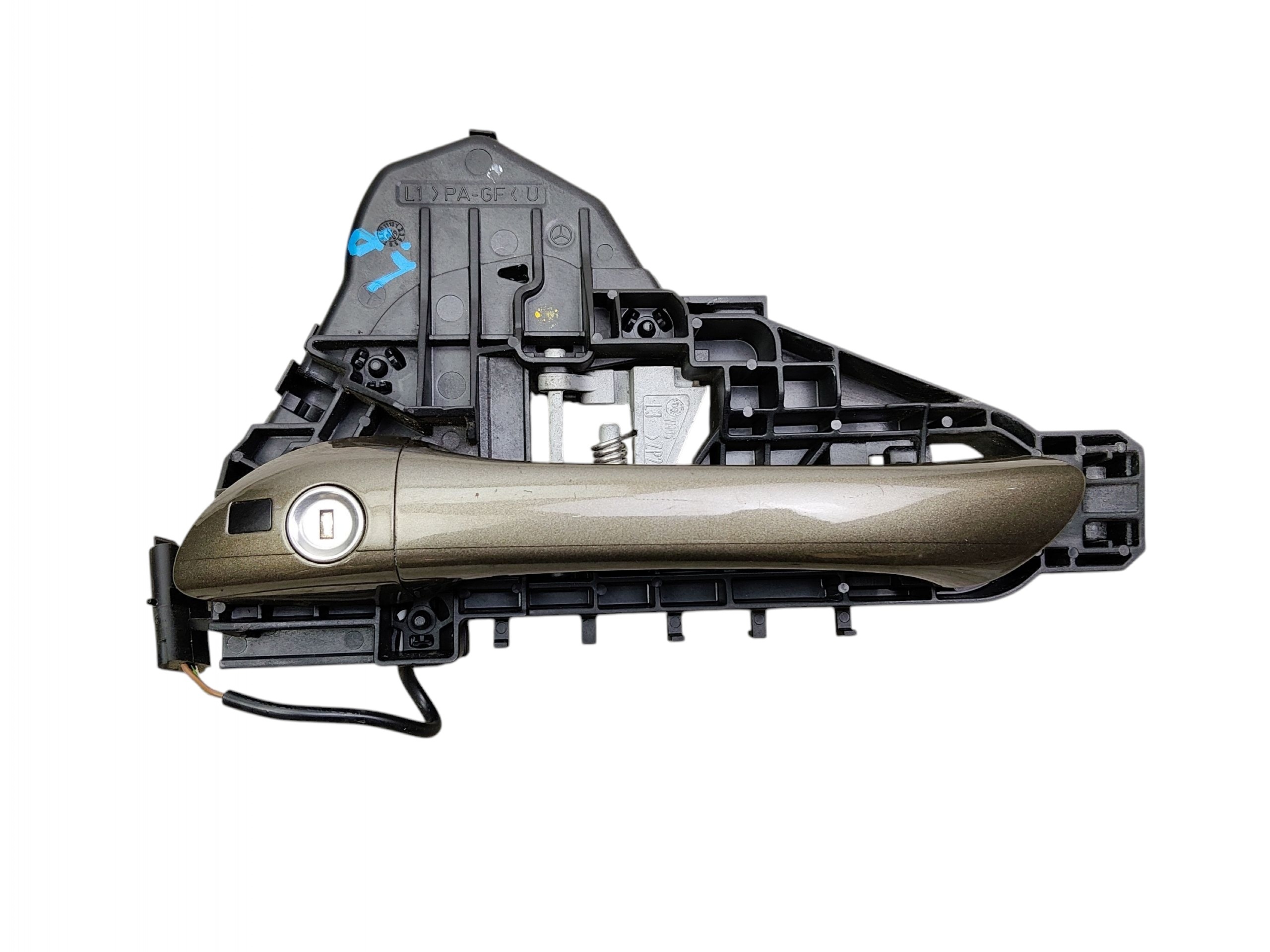 handle exterior left front MERCEDES B W245 A1697600934 LAK: 490