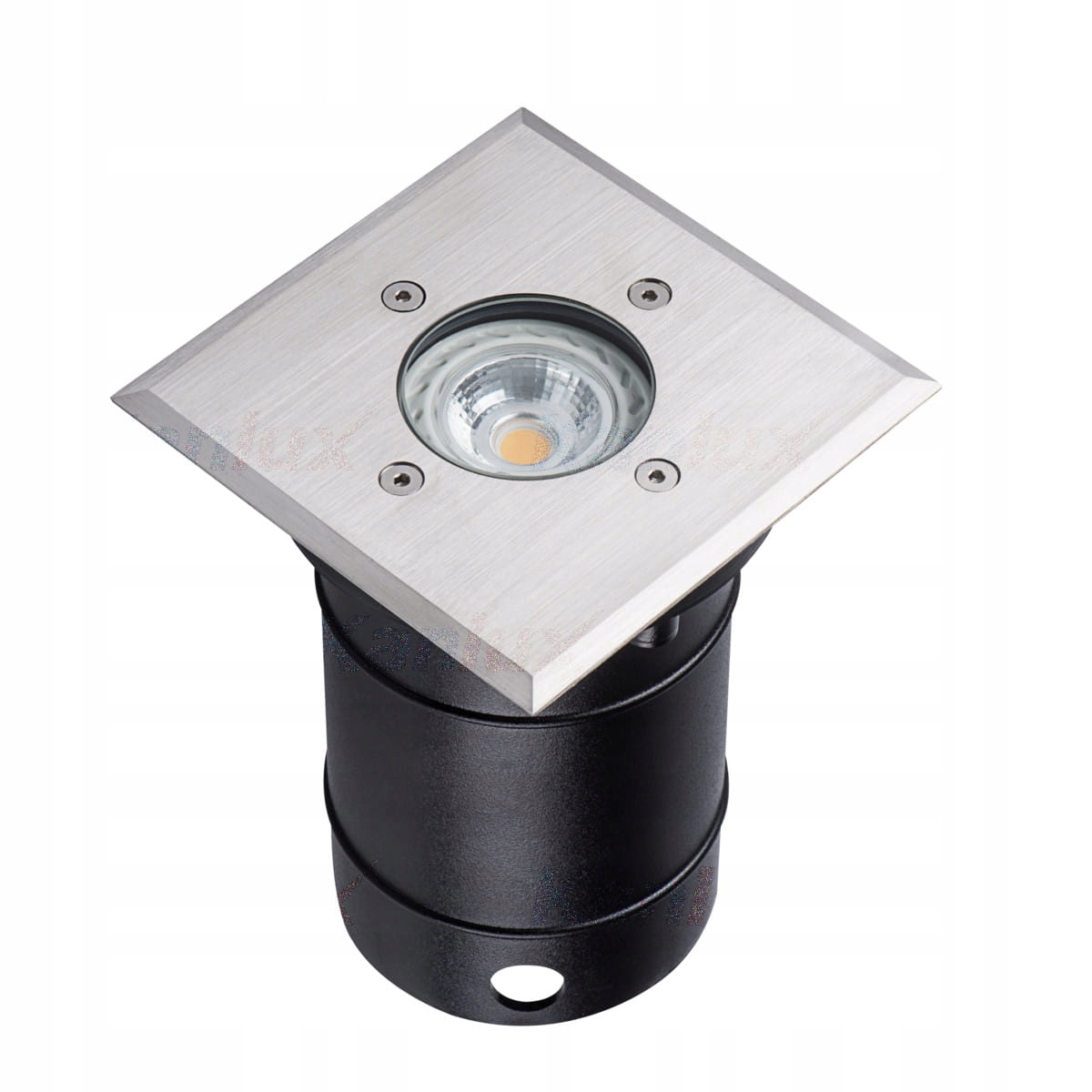 Kanlux Berg Nájezdová lampa 10W GU10 IP67 Černá/Stříbrná
