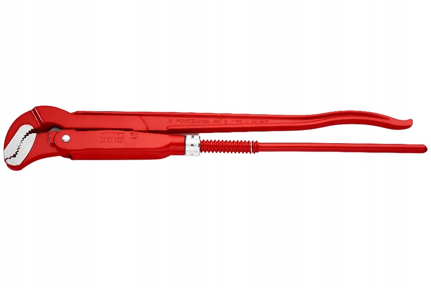 Stavitelný klíč na trubky s čelistmi typu S Knipex 570 mm, Ø 2 3/4 palce, Najder