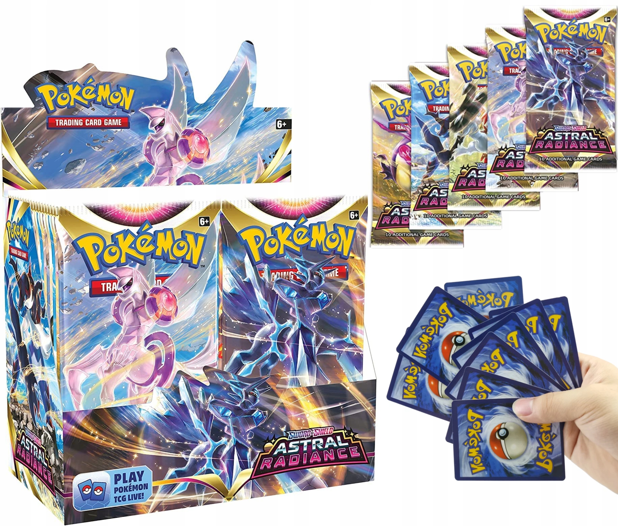 

Karty Pokemon Astral Radiance Box XXL 360 Kart