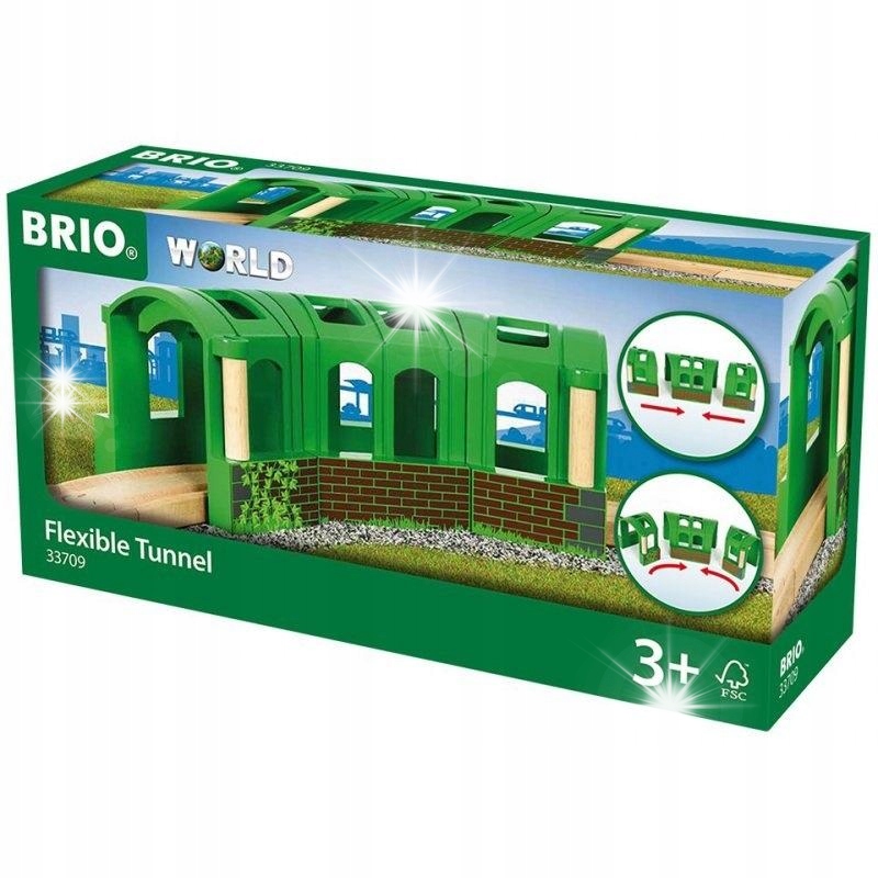 BRIO World - Elastyczny TUNEL KOLEJOWY 33709