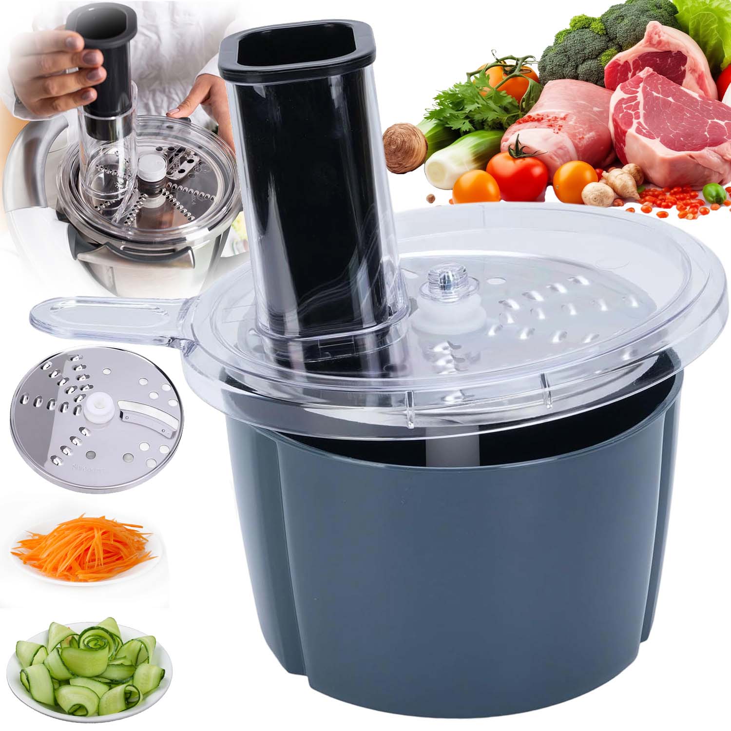 Kráječ Na Zeleniny Ovoce Thermomix TM5 TM6 Řezací Kotouč