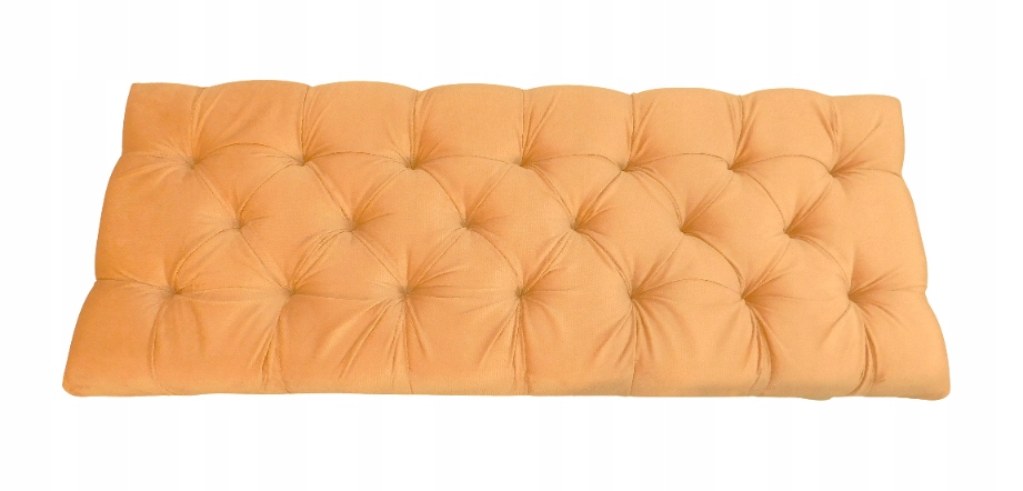 Polštář čalouněného sedáku prošívaný 105x40 cm H10 cm růžový