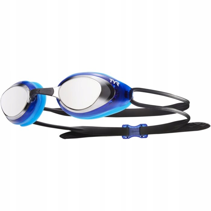 Tyr Okulary pływackie BlackHawk Racing mirrored, niebieskie