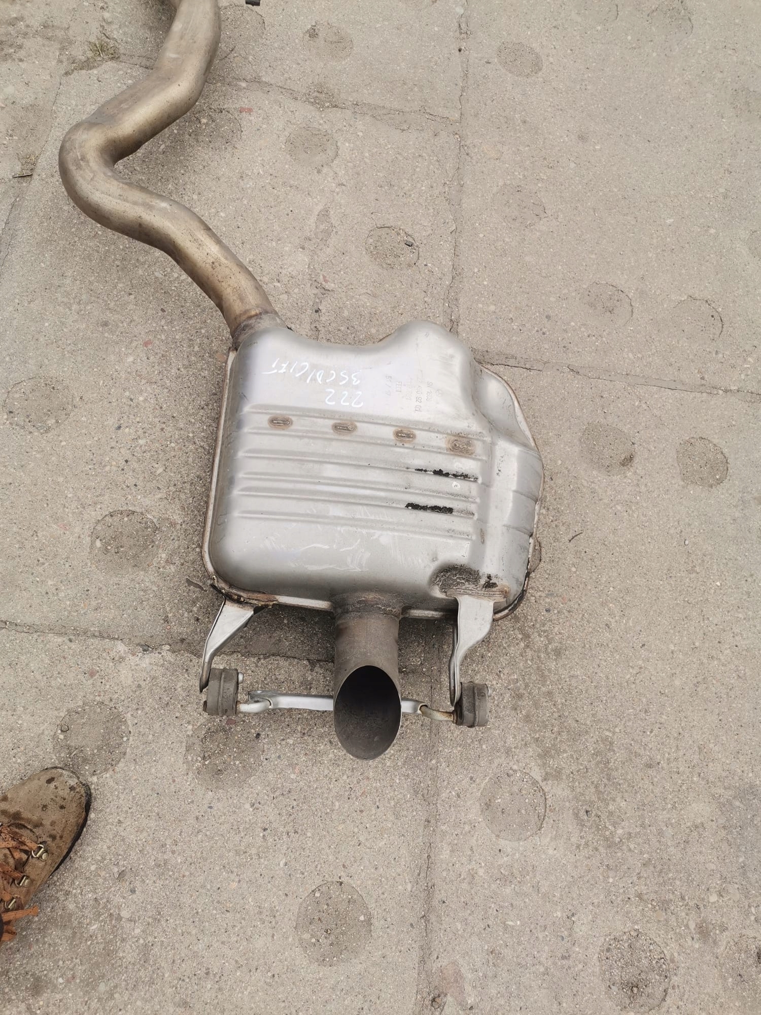IDEALNY KPL. ÉCHAPPEMENT MERCEDES W222 3.5D LONG 1