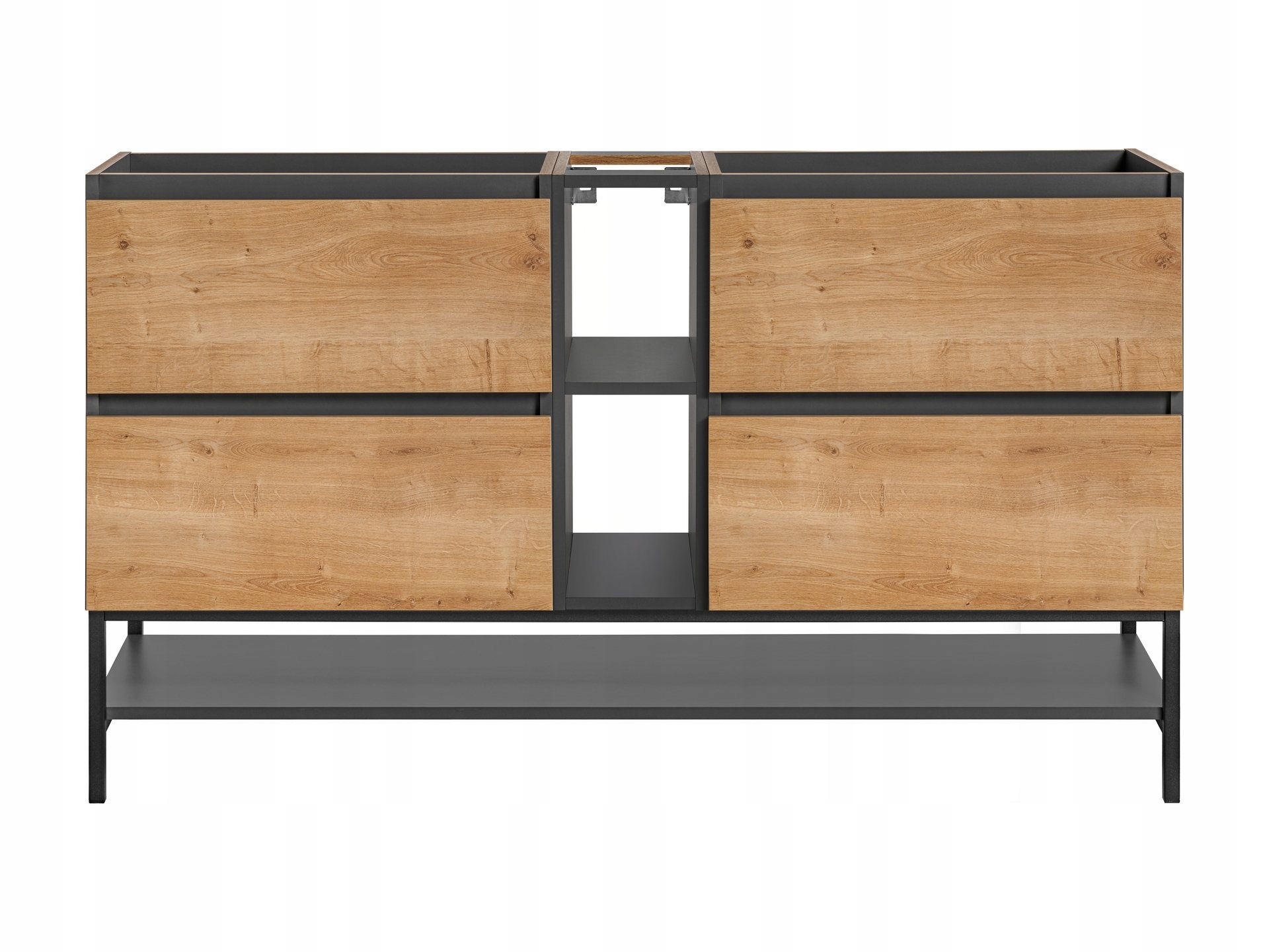 SZAFKA ŁAZIENKOWA POD UMYWALKĘ 140 CM MONAKO +NOGI