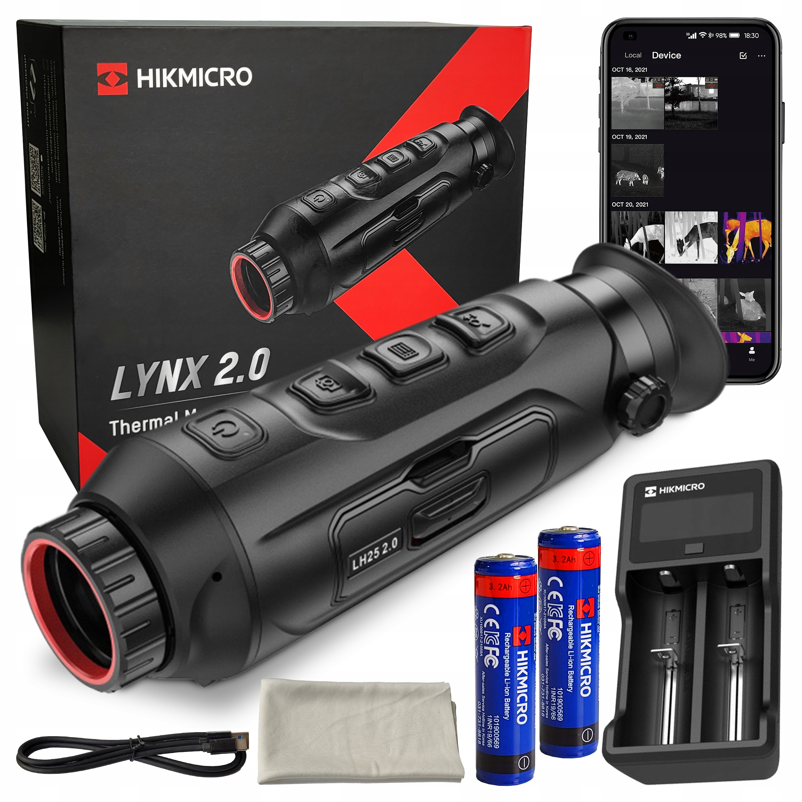 HIKMICRO Kamera termowizyjna Lynx PRO LH25
