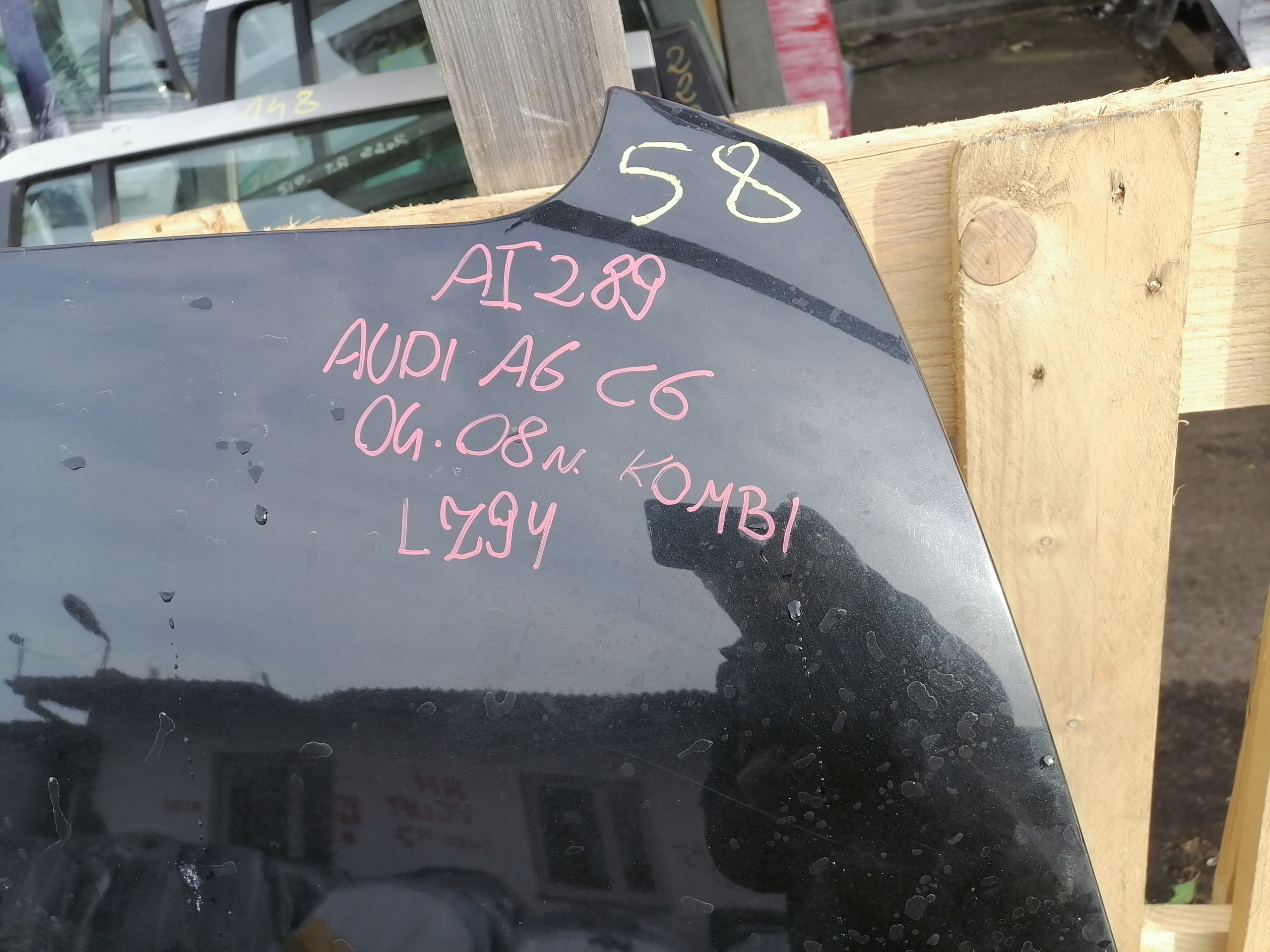 Capot AUDI A6 C6 LZ9Y