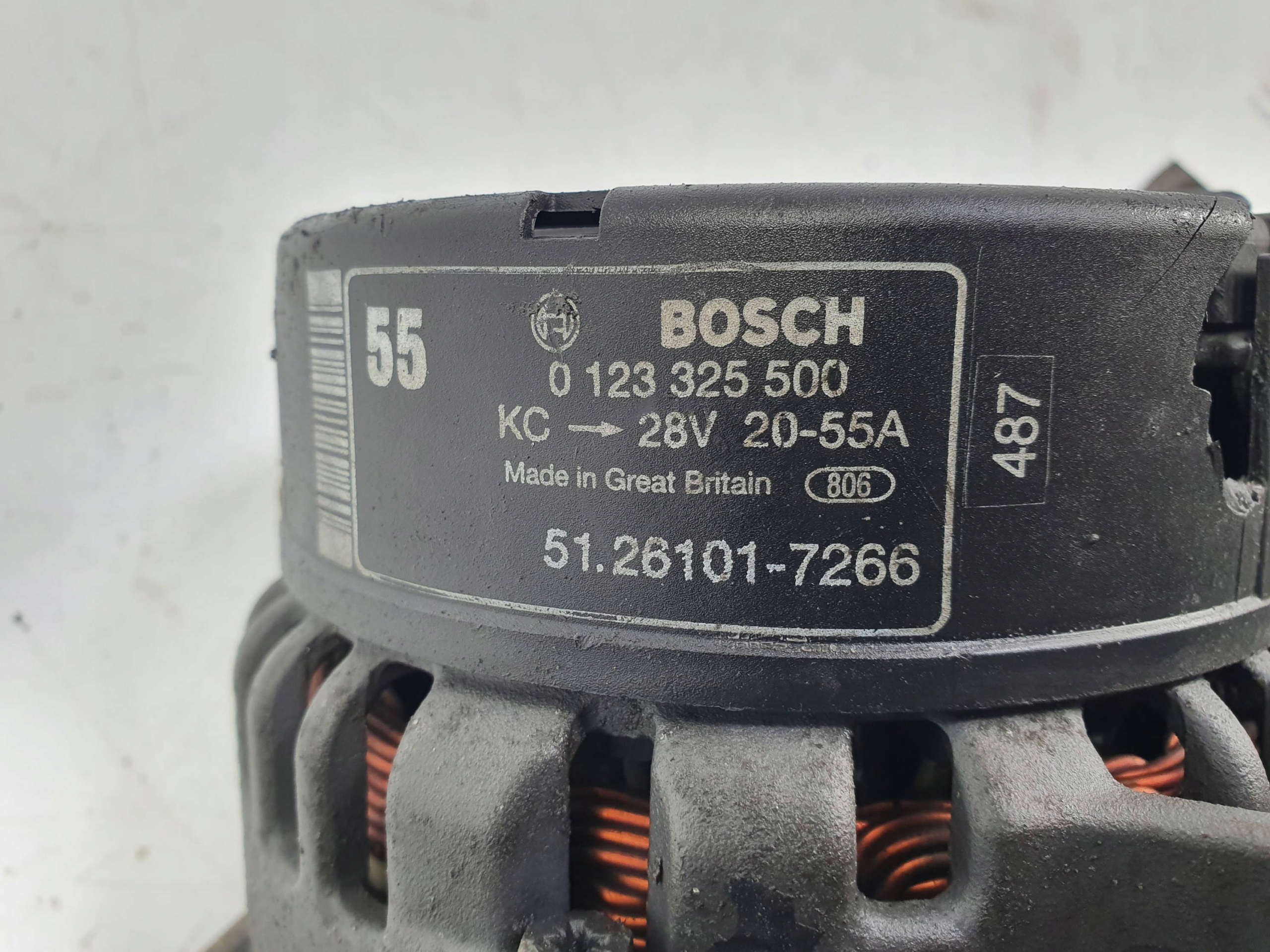 ALTERNATOR 0123325500 MAN L2000