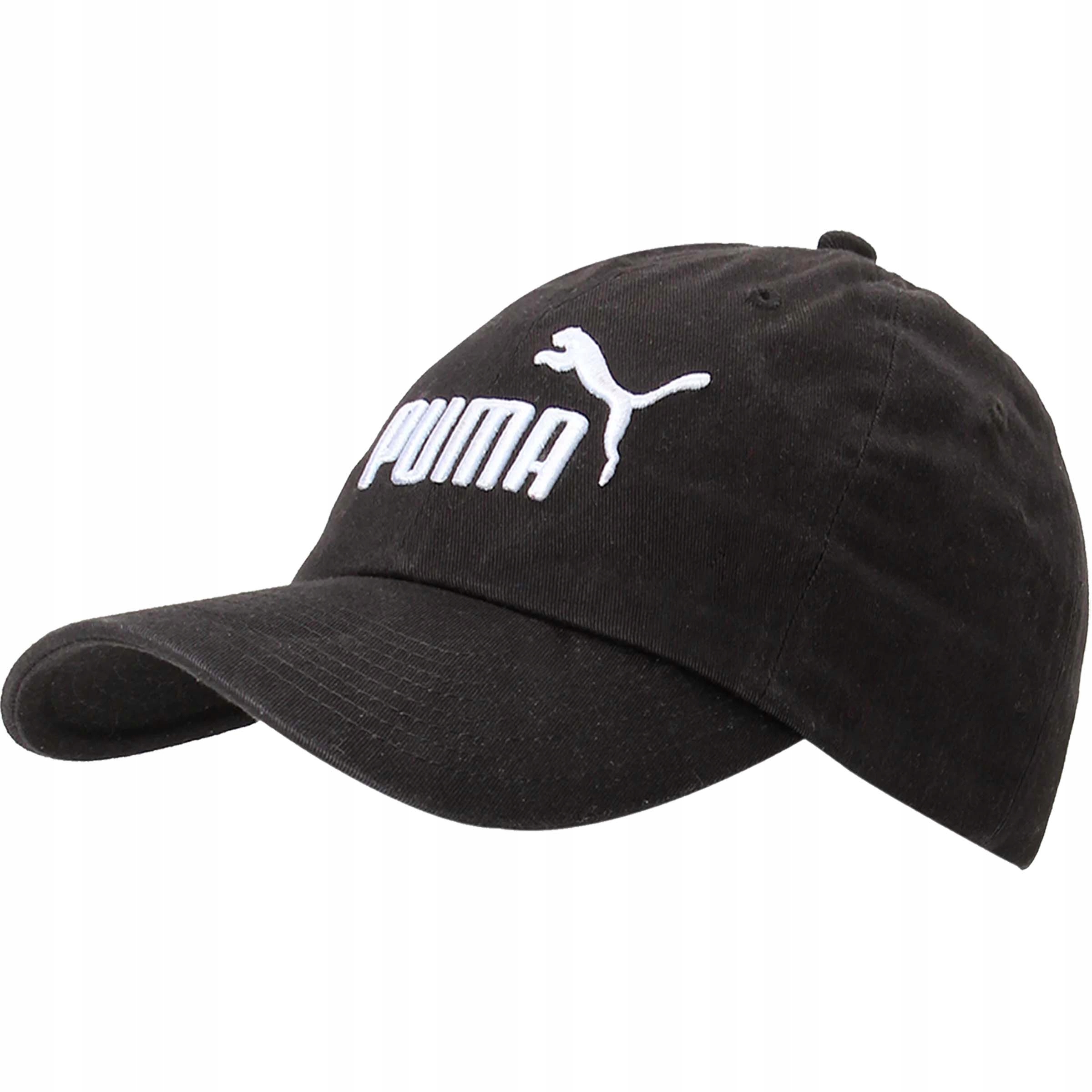 PUMA CZAPKA Z DASZKIEM BEJSBOLÓWKA CAP LOGO CZARNA Płeć uniseks