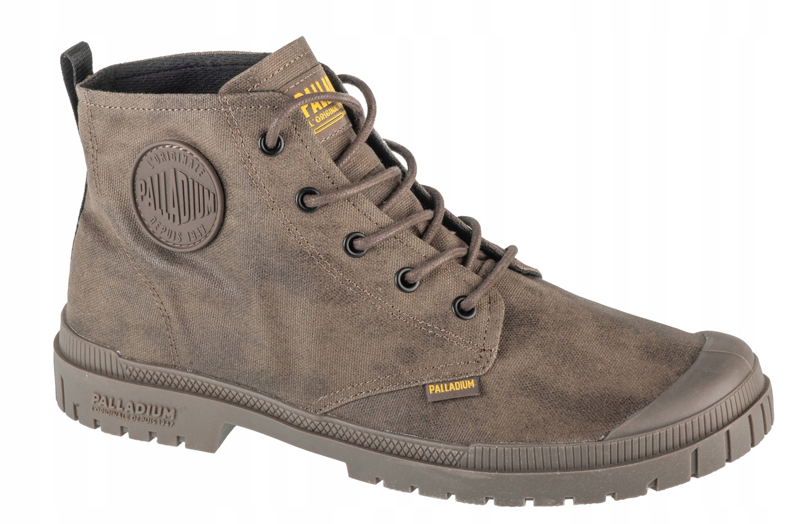 Palladium Pampa SP20 Hi Wax [37] Unisex tenisky Látka Hnědá