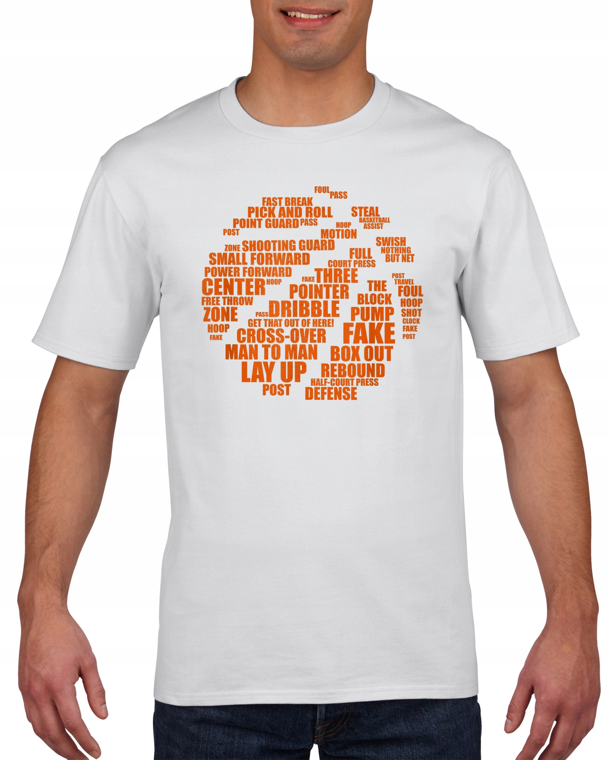 

Koszulka męska Koszykówka piłka do kosza XXL