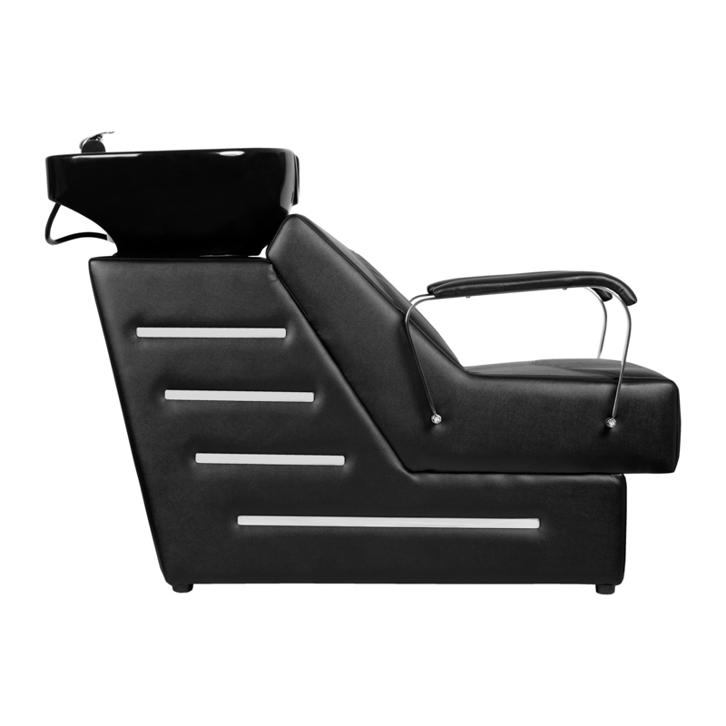 Gabbiano barberská myčka Orleans černá