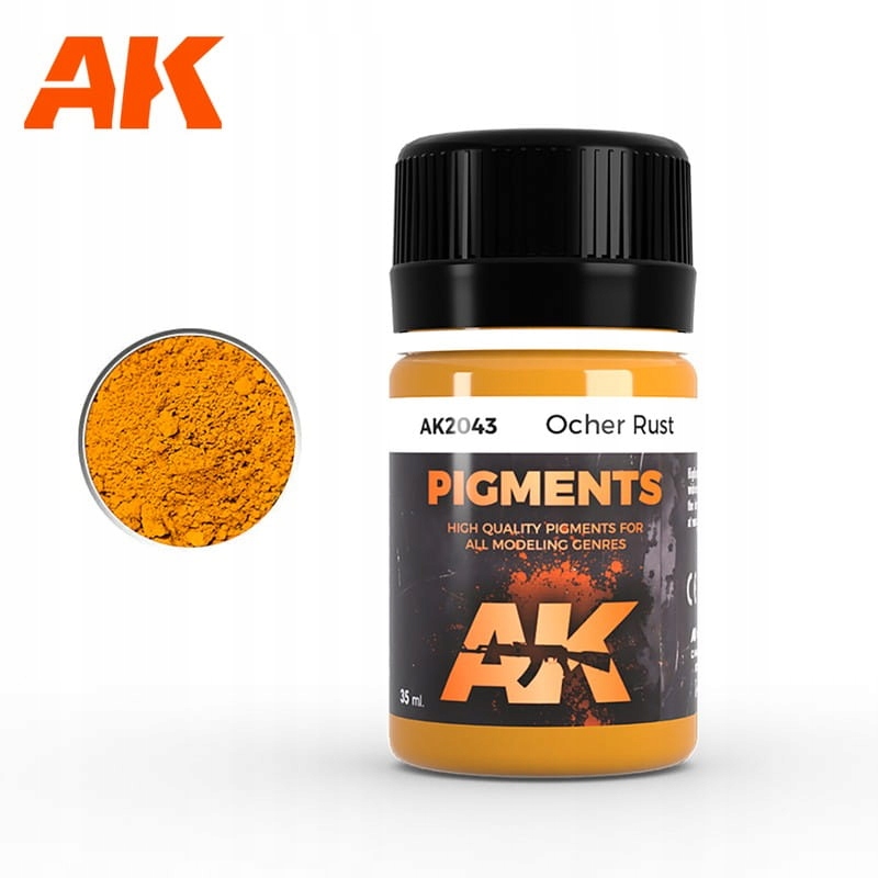 Ak Interactive 2043 Ocher Rust Pigment