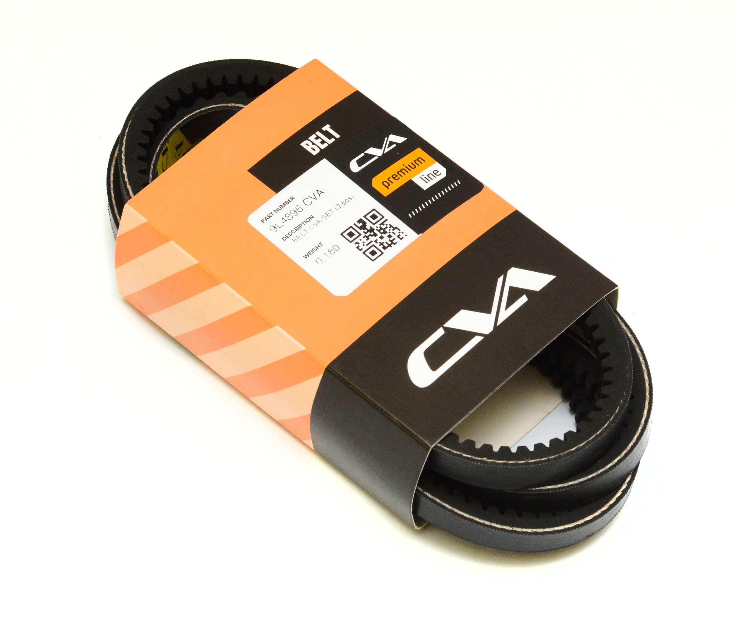 KOMPLET PASKÓW KLINOWYCH CVA CATERPILLAR