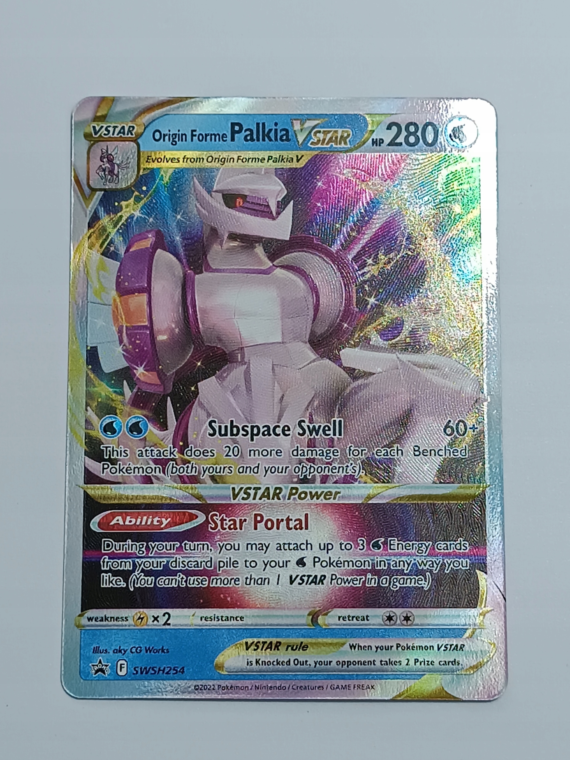 Origin Forme Palkia VSTAR Promo SWSH 254 - Stan: Nowy 22.60
