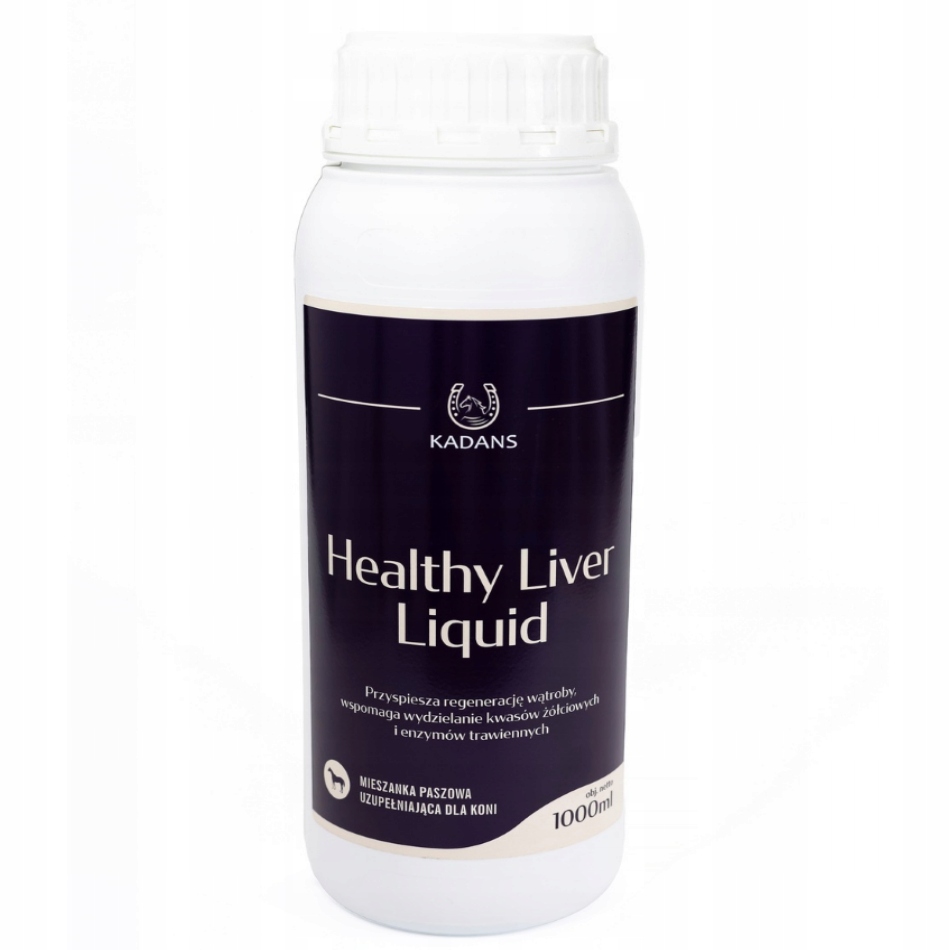 Healthy Liver Liquid suplement dla koni ochrona wątroby regeneracja 1000ml