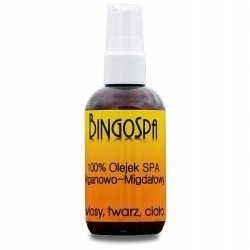 Bingospa 100% Arganovo-mandlový olej – vlasy, obličej, tělo 100 ml!