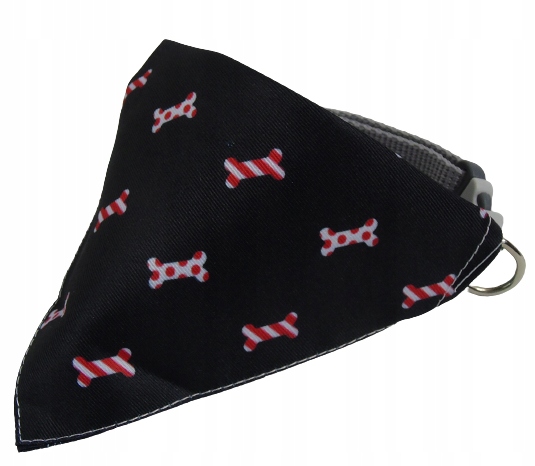

Obroża z chustką dla psa kota (26-36cm) S