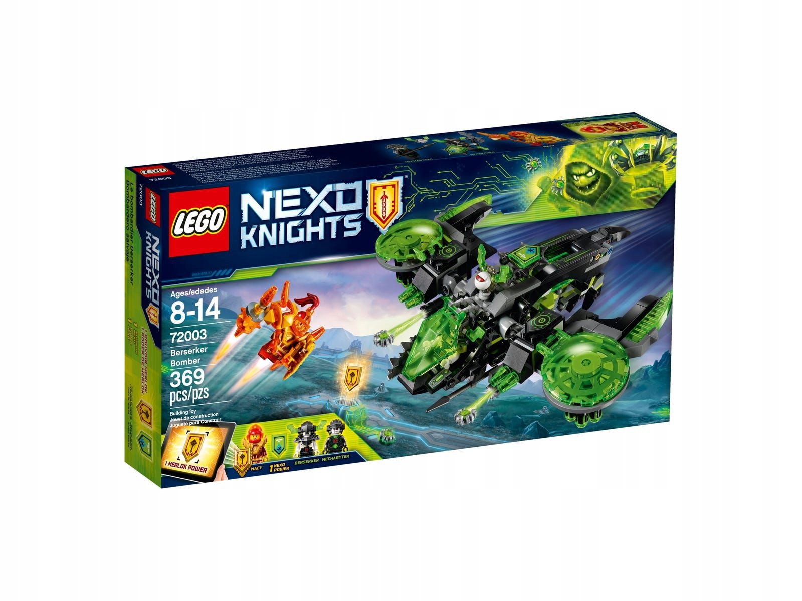 Lego Nexo Knights 72003 Berserkerův bombardér Nové