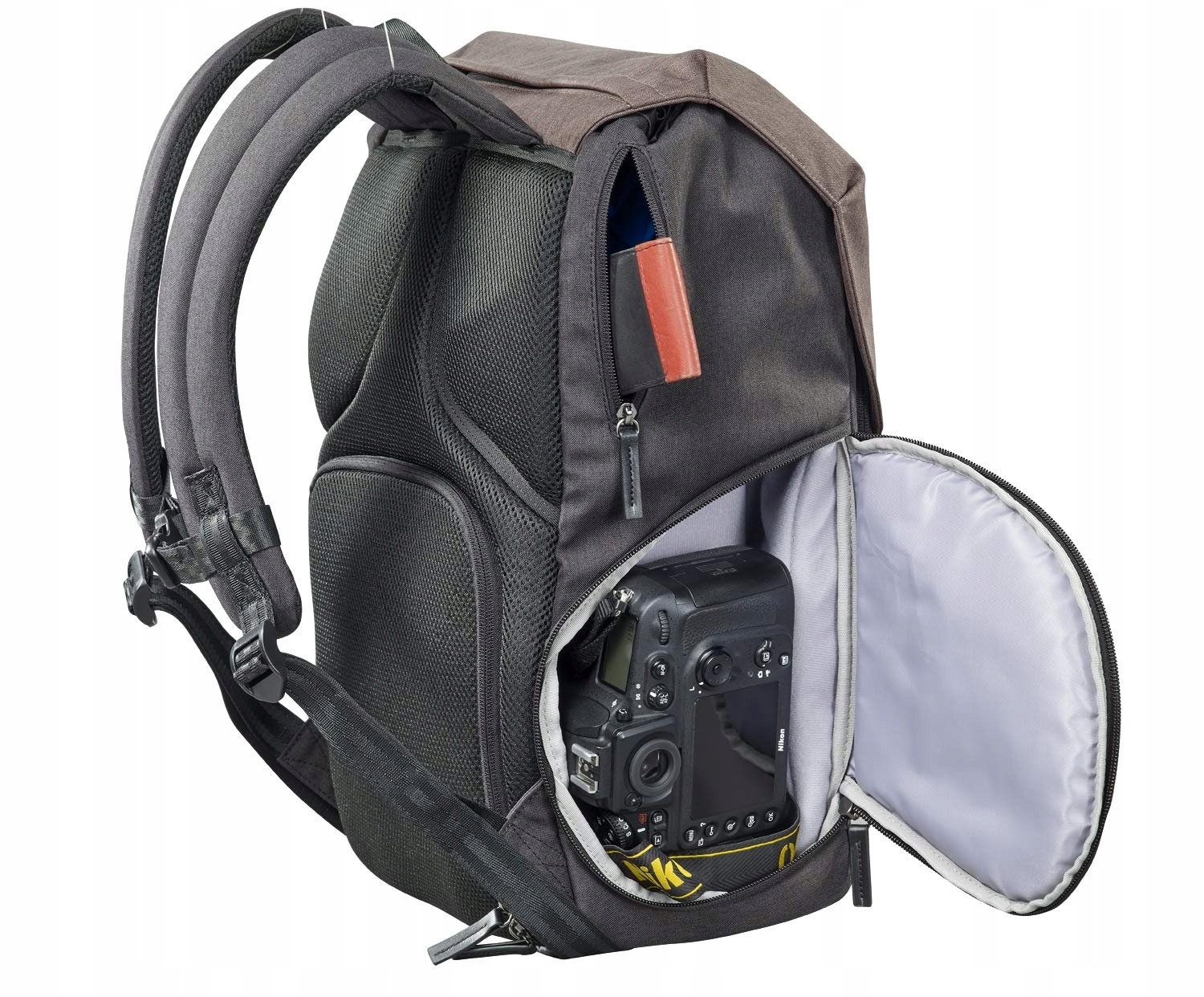 CULLMANN Bristol Plecak Na Aparat Fotograficzny Brązowy 150x280x230mm — miniatura 3