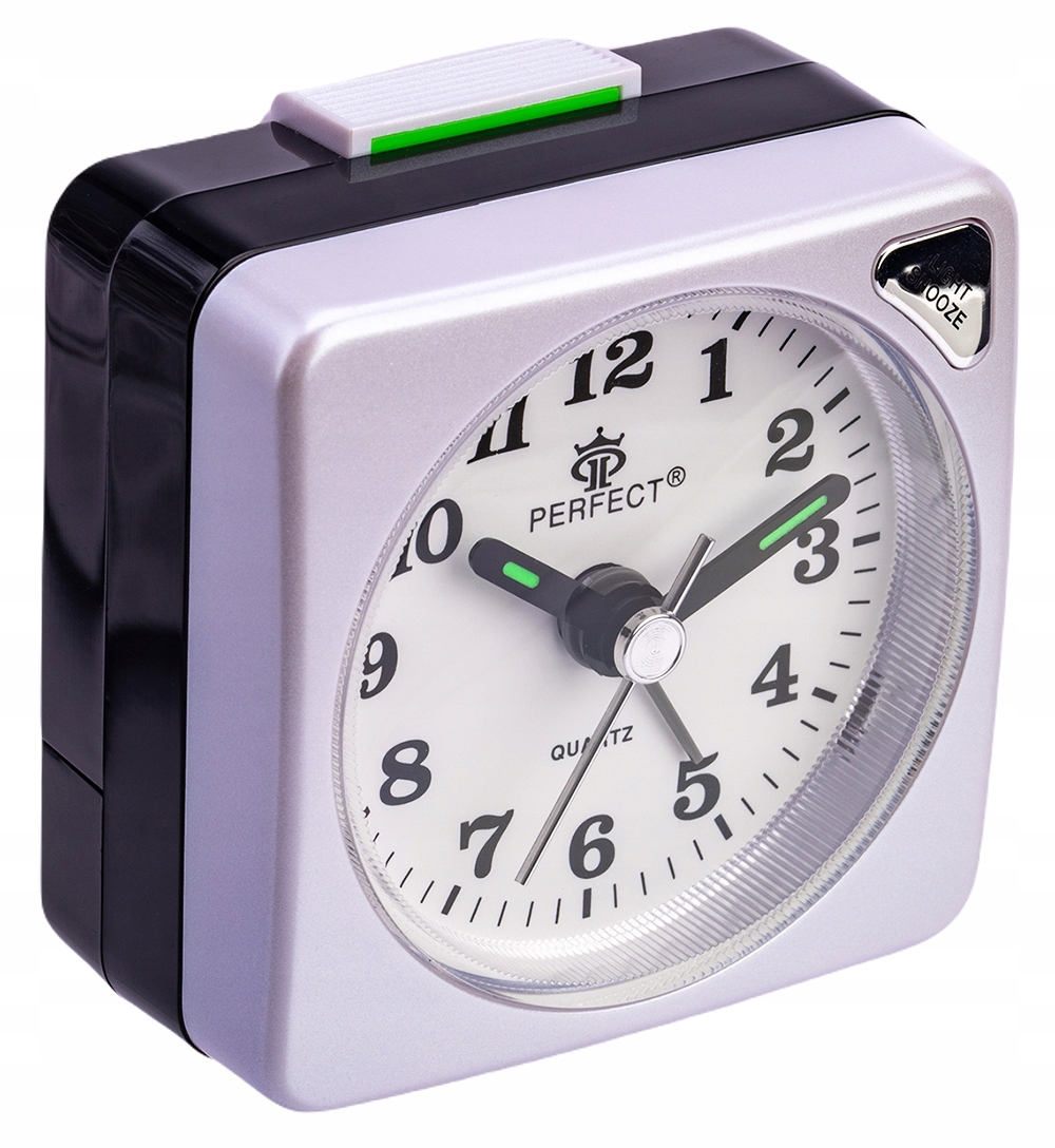 

Budzik Kwarcowy Perfect A 212 C biały snooze