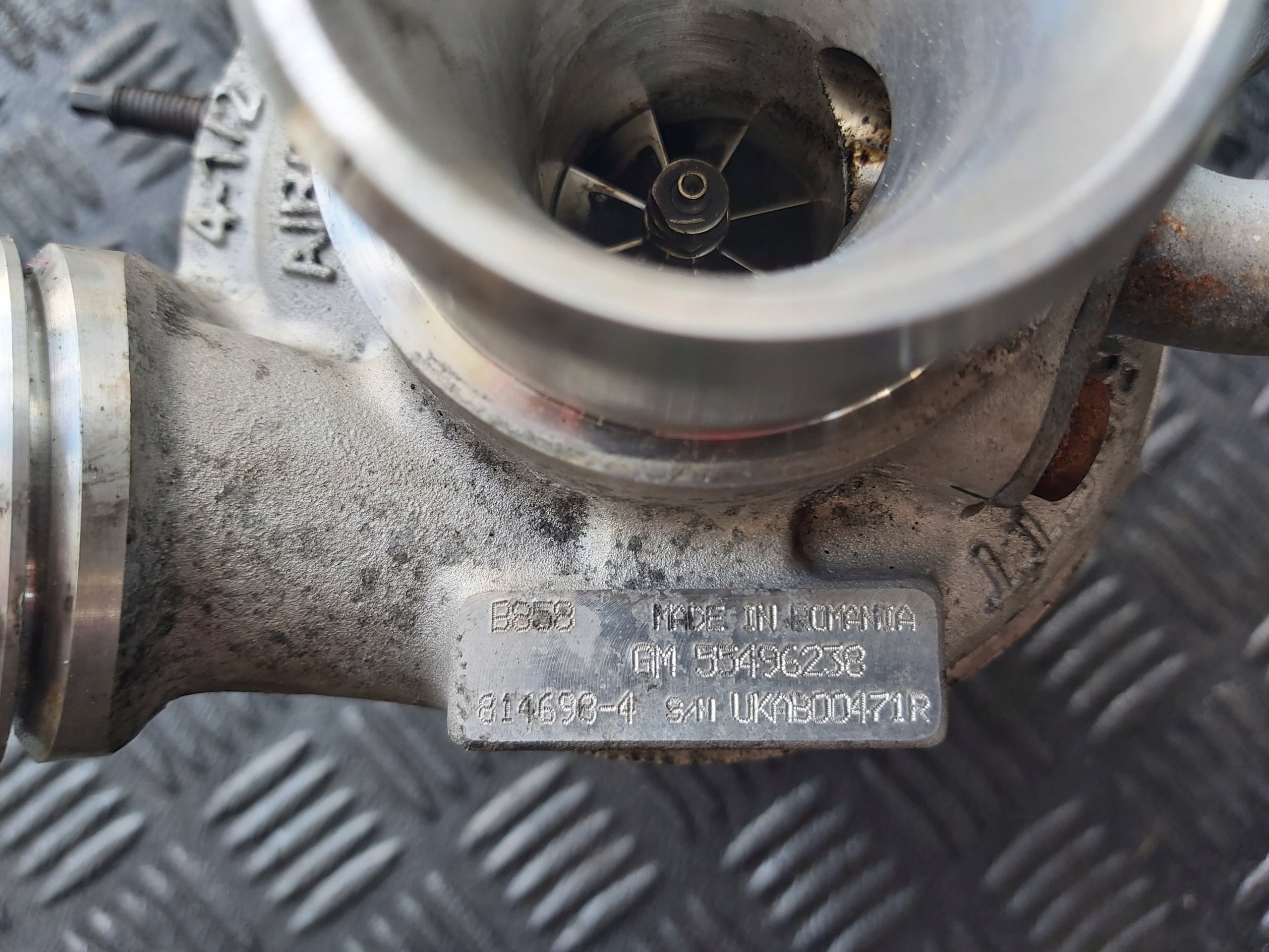 turbo OPEL INSIGNIA B 1.6 CDTI 55496238