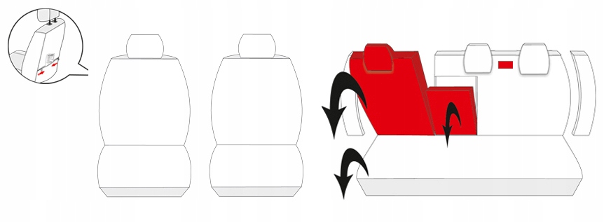 POKROWCE SZYTE na MIARĘ do OPEL INSIGNIA od 2008 Rodzaj Dedykowane
