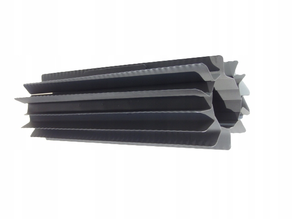 Radiátorový výmenník tepla ⌀ 120 mm/výška 500 mm sivý, nanášaný a skrutkovaný