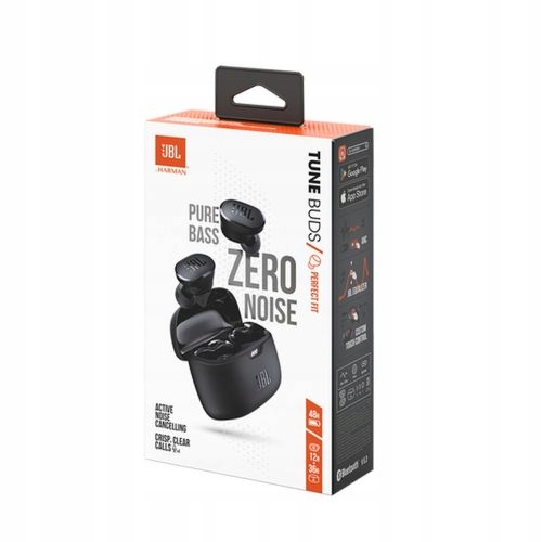 Jbl Tune Buds Tws Bluetooth Wireless In-Ear Earbuds Black Eu