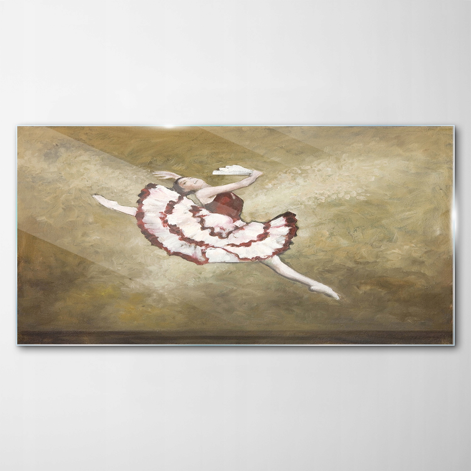 Tvrdený sklenený obraz Balet Tanec Umenie 120x60