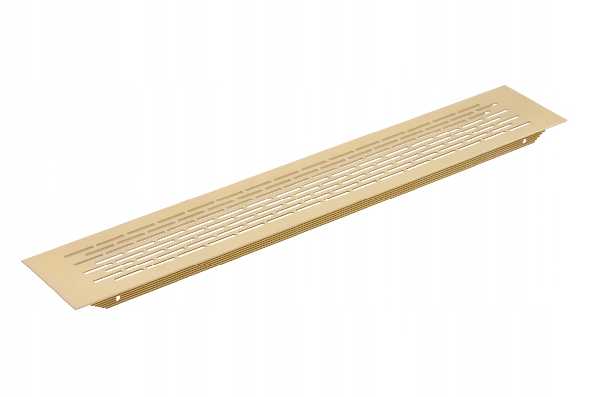 Ventilačná Mriežka Alu Zlatá Nábytková, Pod Chladničku 80x480 mm Amix Gtv x10ks