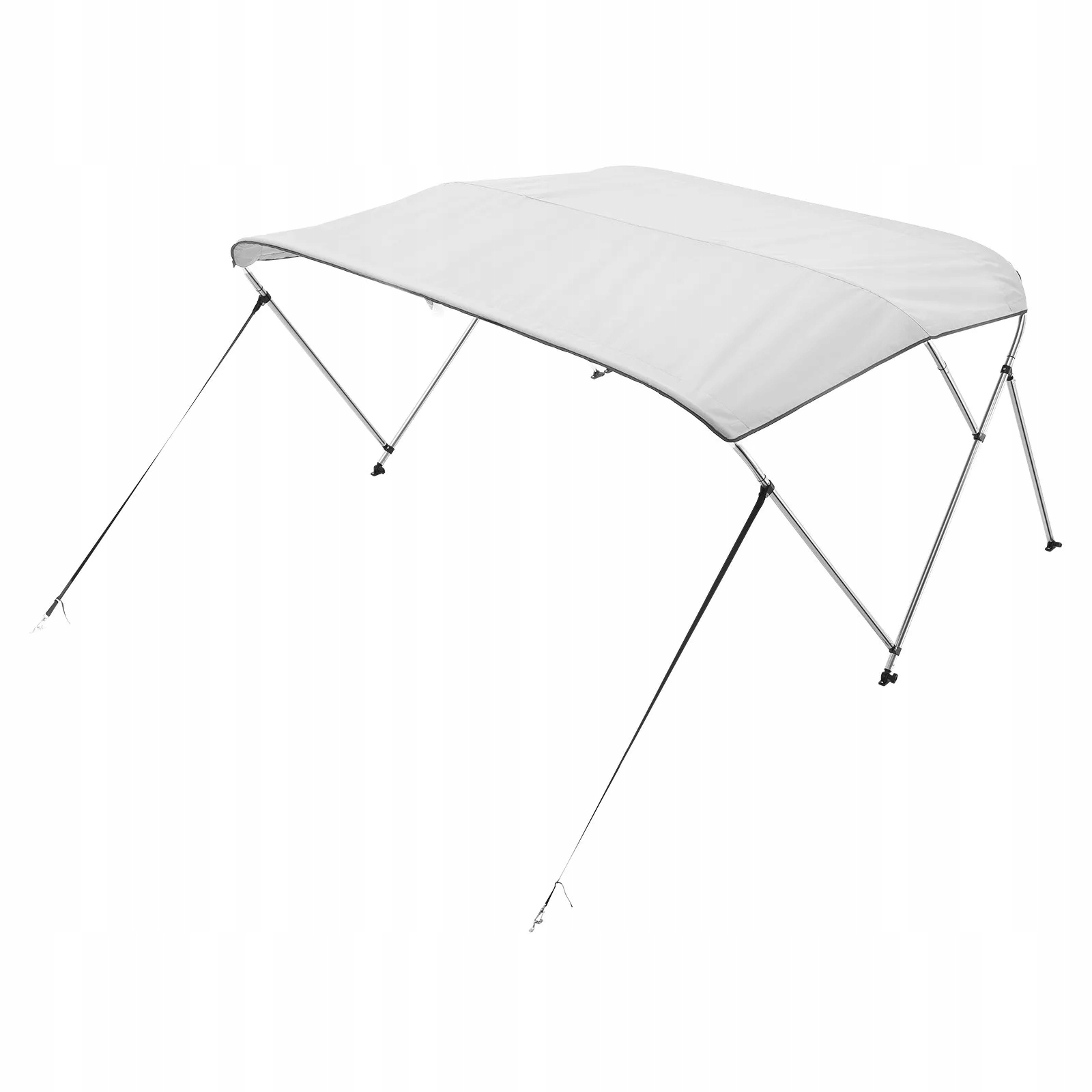 Stříška na loď 3-bow voděodolná 600D polyester šedá s taškou