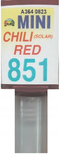 Mini Bmw 851 Chili Red Lakier Samochodowy Zaprawka Do Rys Arasystem