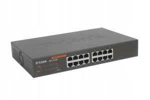D-link DGS-1016D prepínač L2 16x1GBE Desktop/Rack 19''