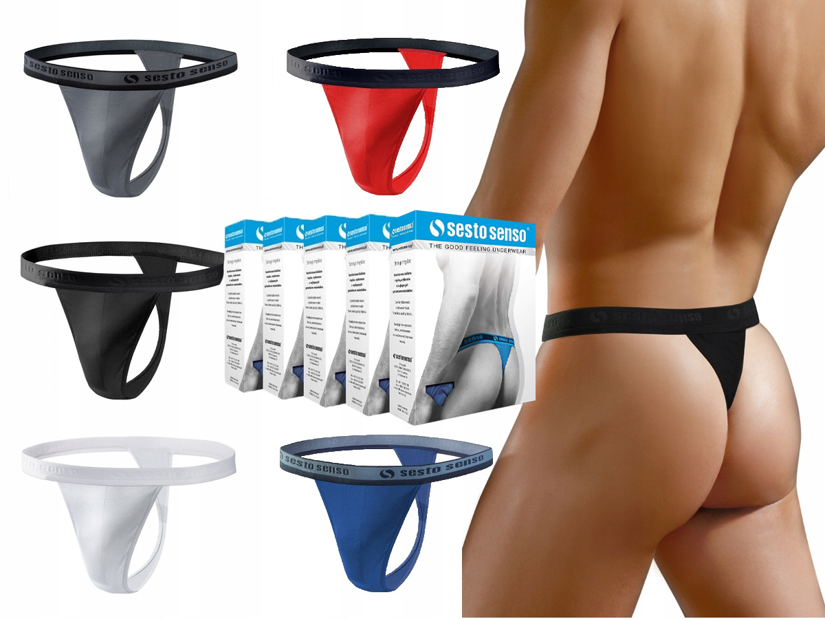 Tanga pánské Tiger Sesto Senso 5 ks XL