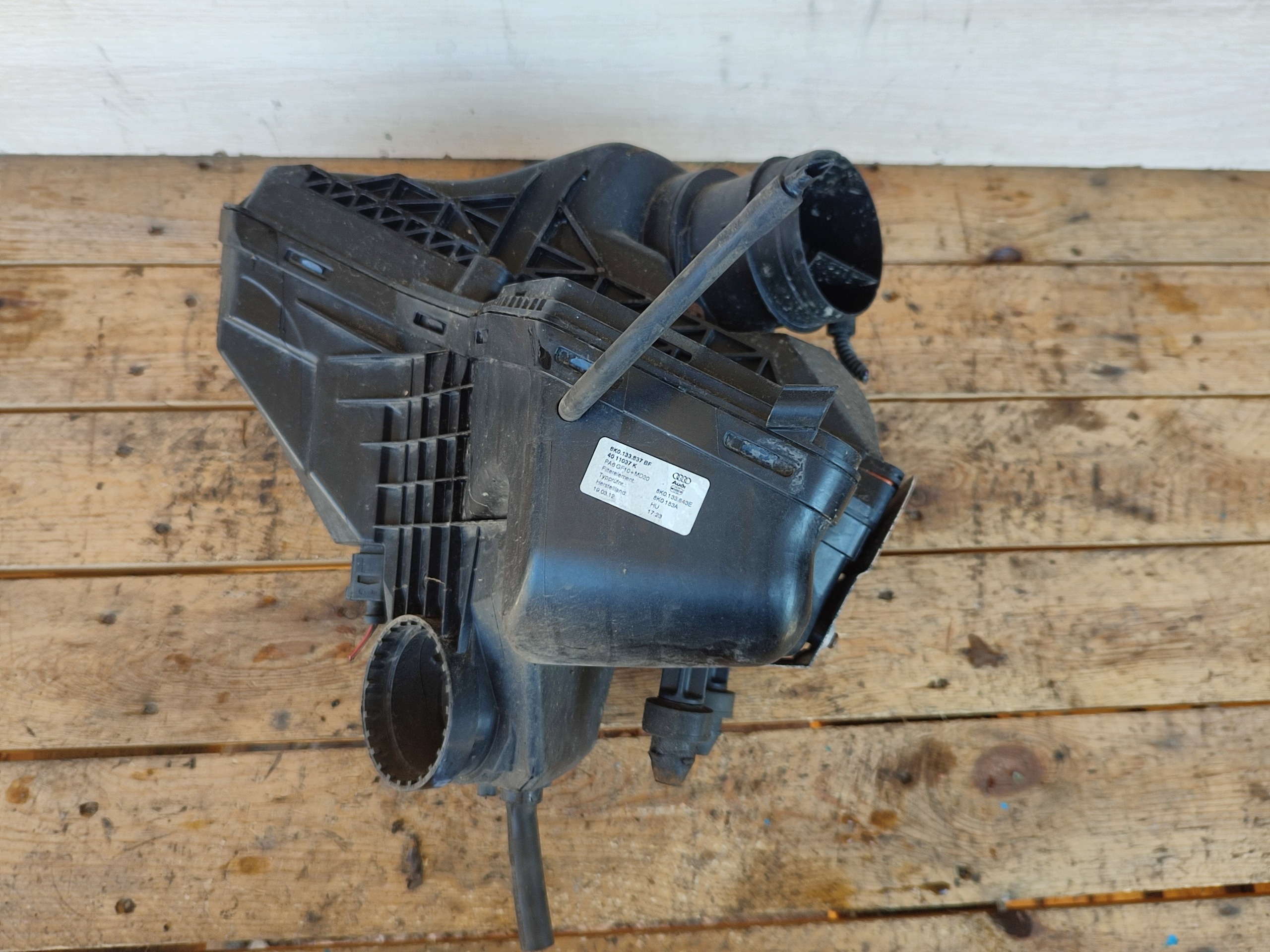 Audi A4 B8 8K A5 8T Q5 8R luftfiltergehäuse 8K0133837BF