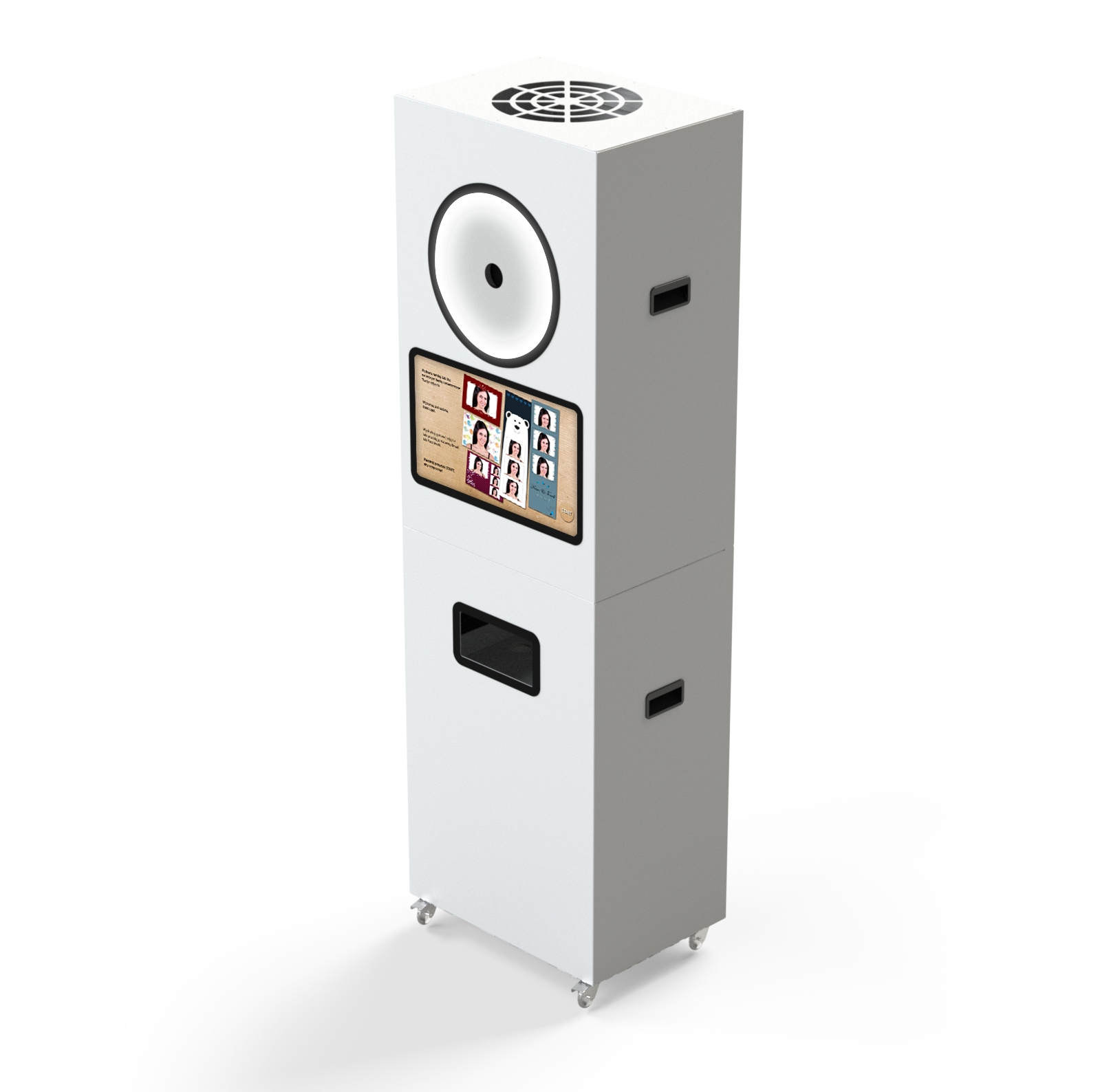 FOTOBUDKA 100% Aluminiowa PhotoBooth Duży ekran 22' - Producent