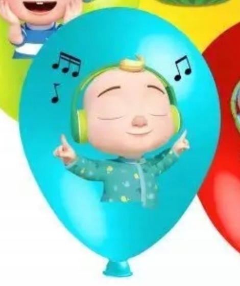 Balon balony COCOMELON 1 szt. NIEBIESKI