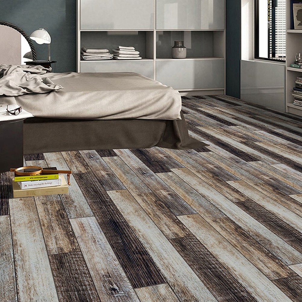 Tapeta teksturowana z drewna i drewna, ciemna Producent inna