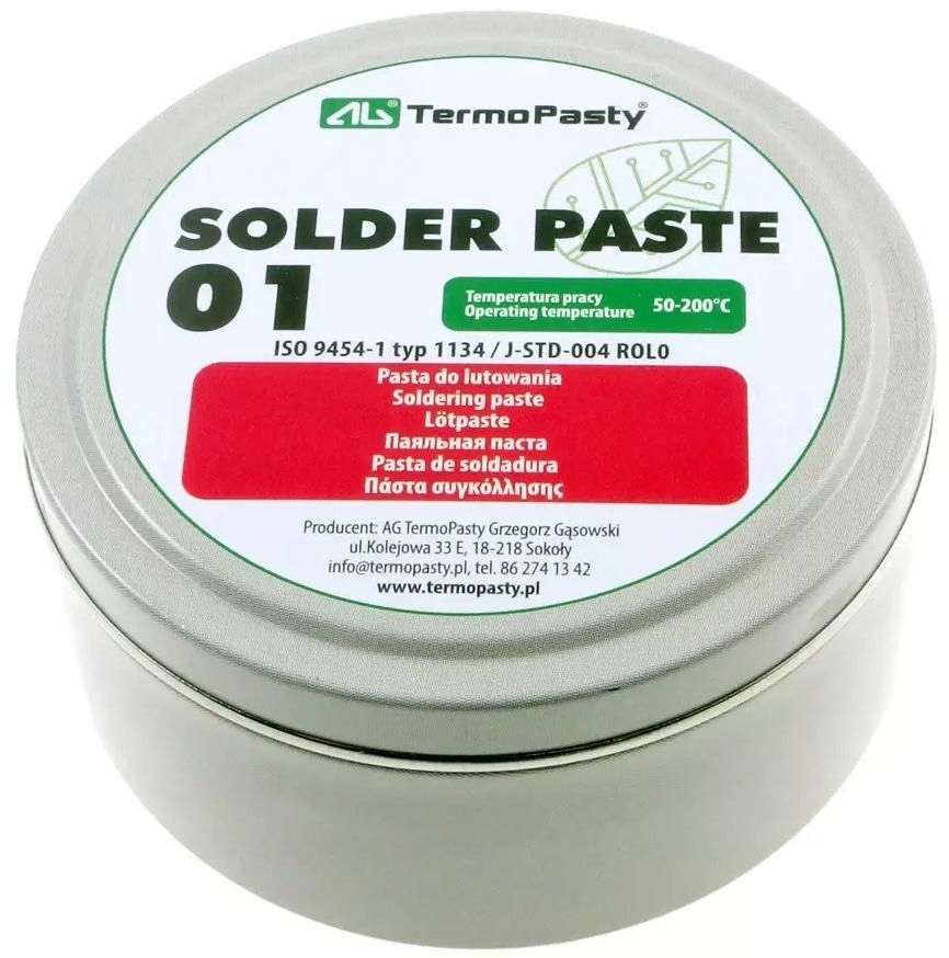 Pasta do lutowania 100 g, AG35