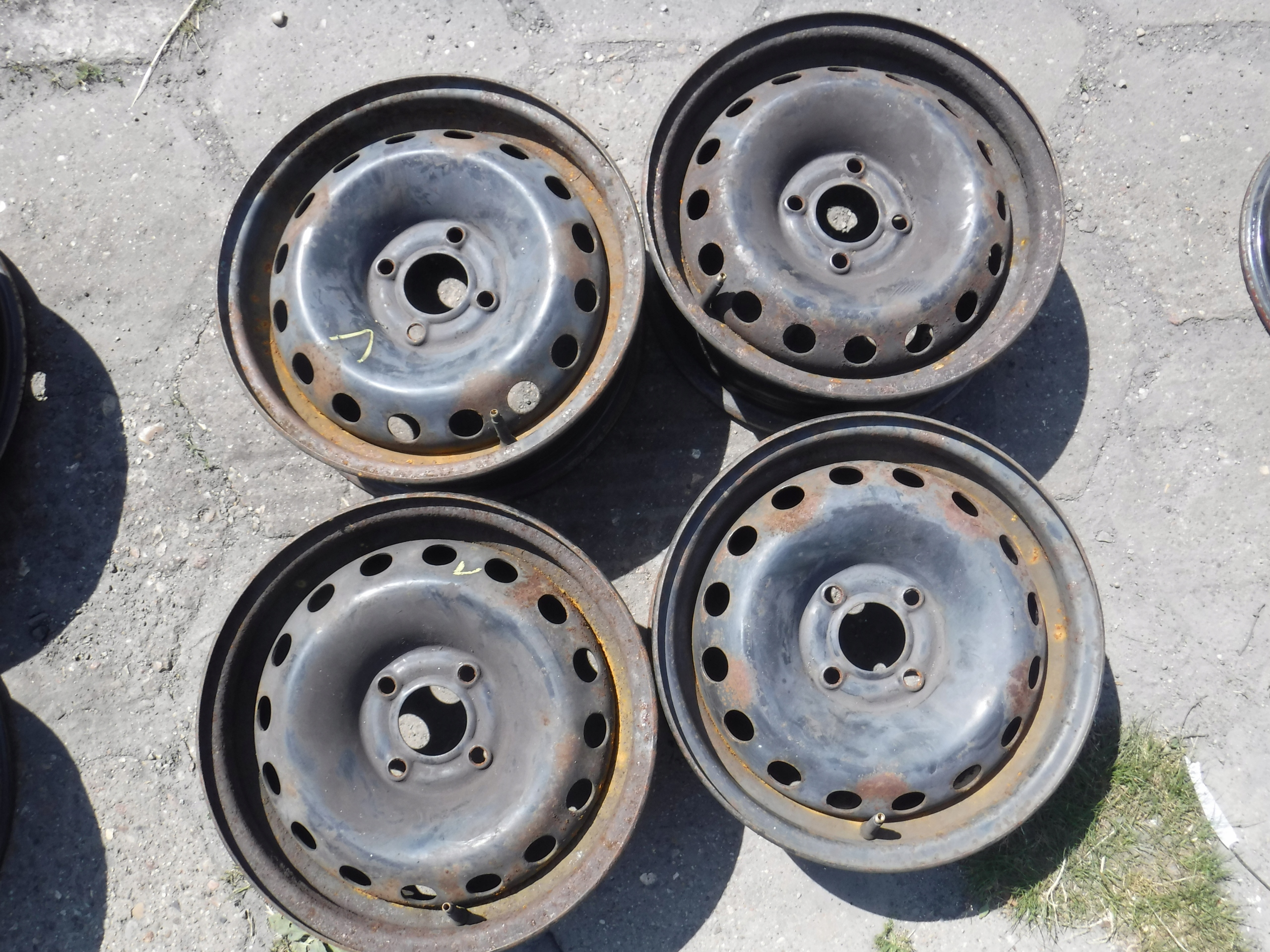 4× ДИСК renault oe 5.5" X 14" 4x100 ET 36