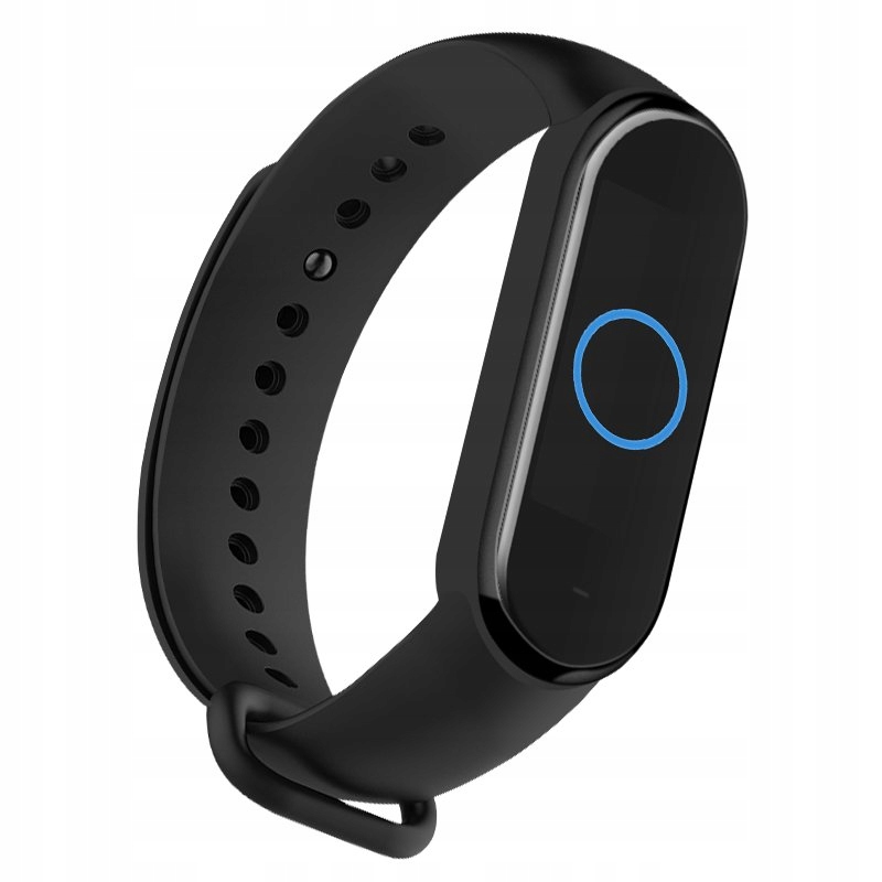PASEK SILIKONOWY OPASKA ZAMIENNA DO XIAOMI MI BAND 5/6 | BLACK EAN (GTIN) 5904999230323