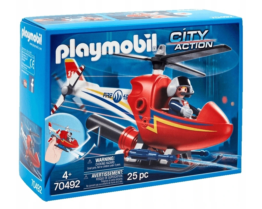 

Playmobil City Action 70492 Helikopter Strażacki