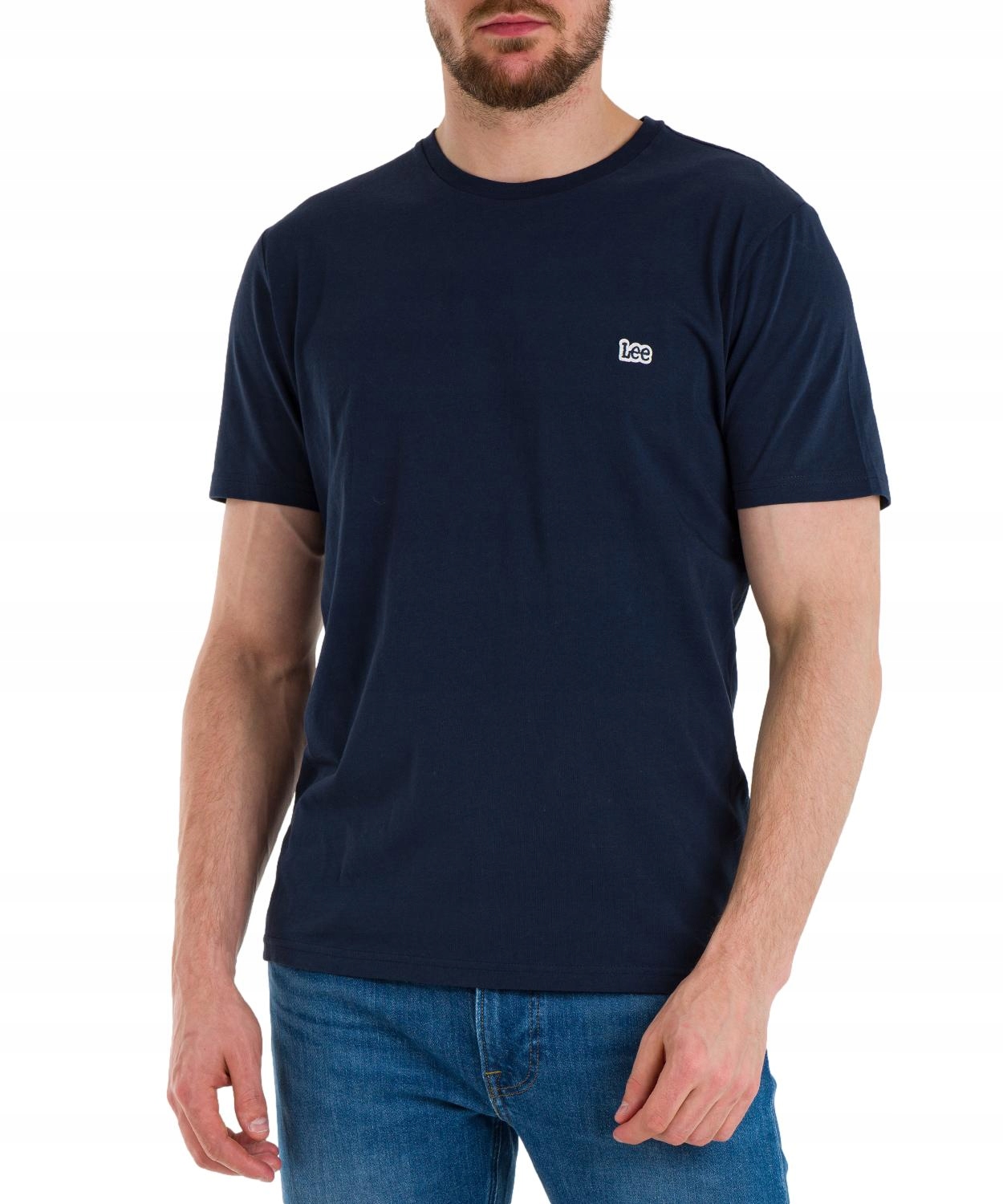 

T-shirt Lee Patch Logo Tee L60UFQ35 Navy XXL