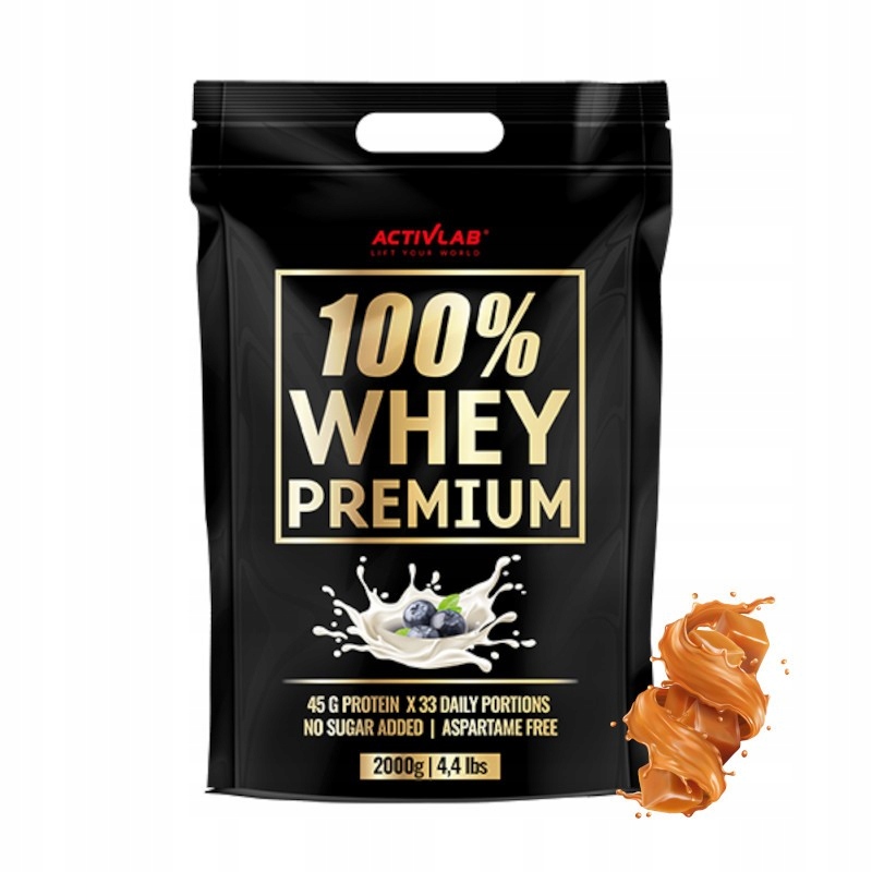 Activlab 100% Whey Premium protein 2 kg Kravička Toffi